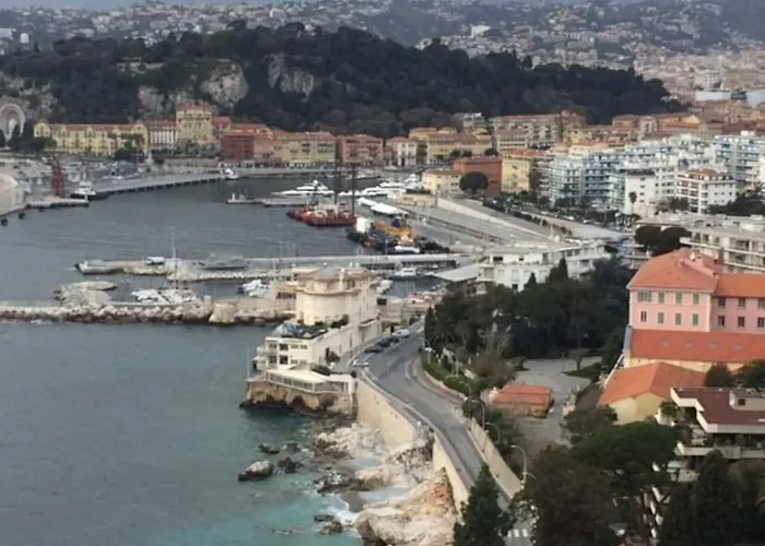 Nice Port 4 Pax, 2 Chambres Clim Balneo Parking